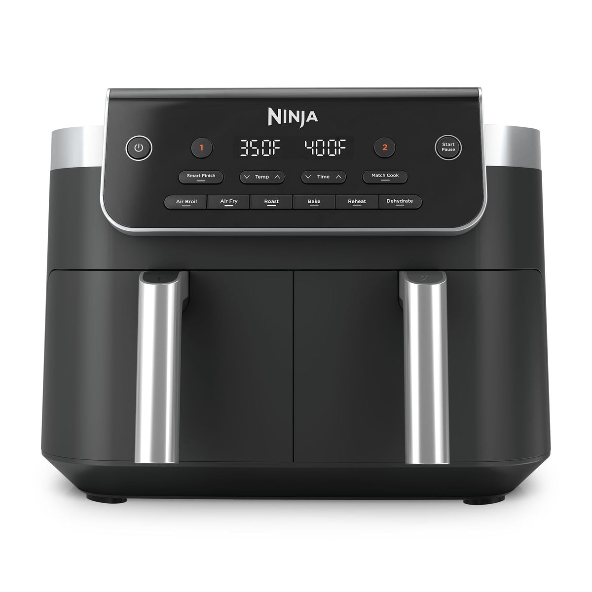 Ninja® DualZone™ 8-QT 6-in-1 Dual Air Fryer, Grey