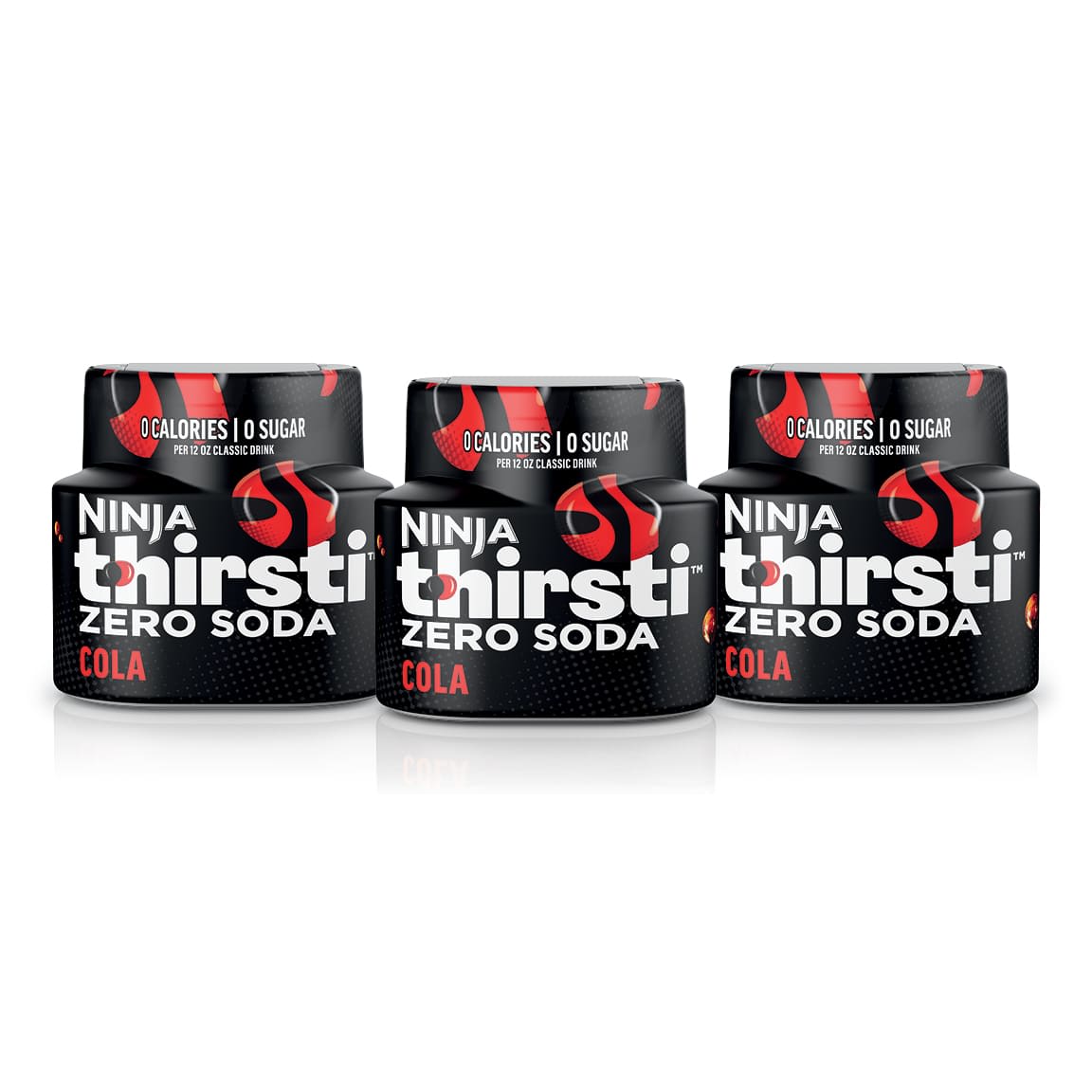Ninja Thirsti™ ZERO SODA Cola Flavored Water Drops, 3 Pack