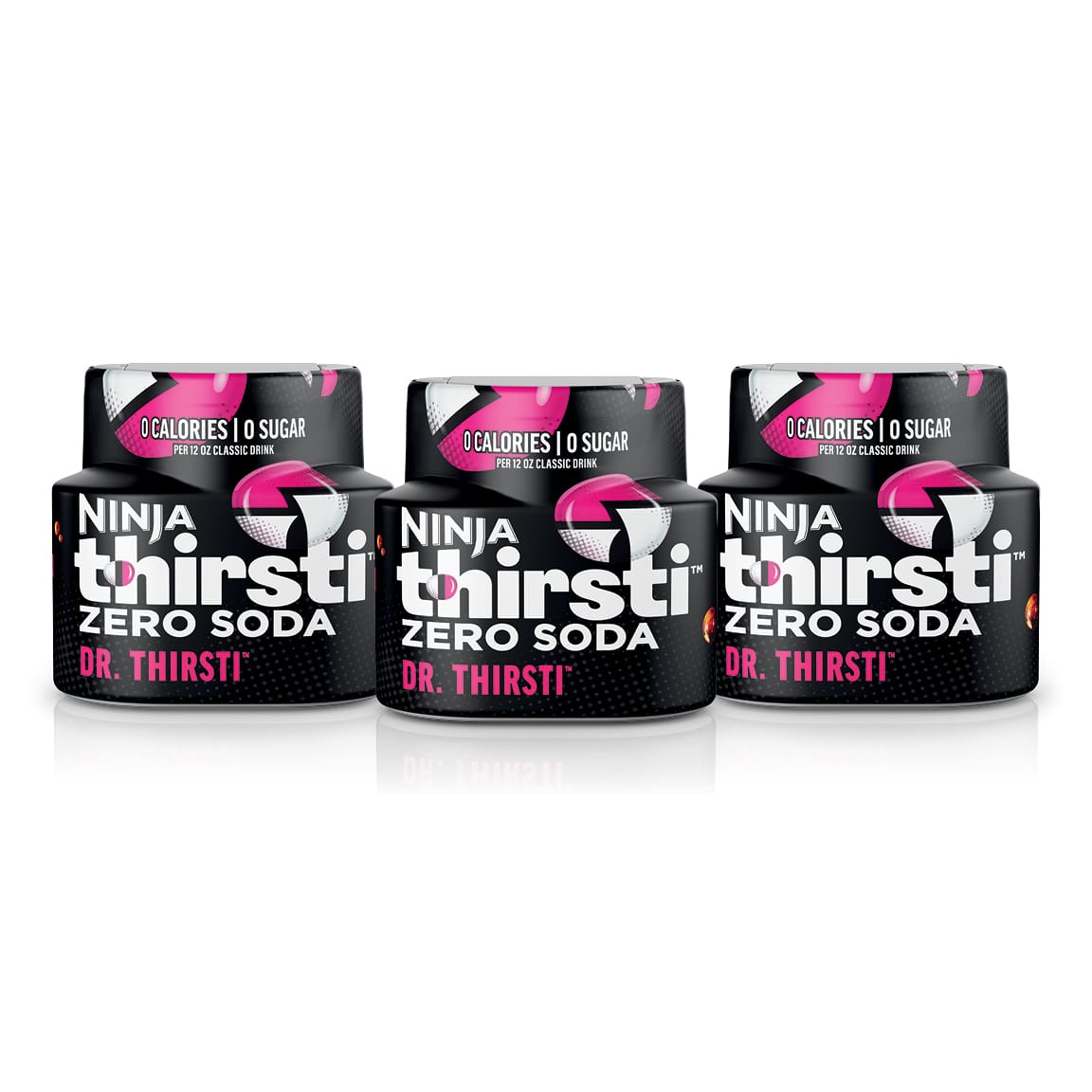 Ninja Thirsti ZERO SODA Dr. Thirsti™ Flavored Water Drops, 3 Pack